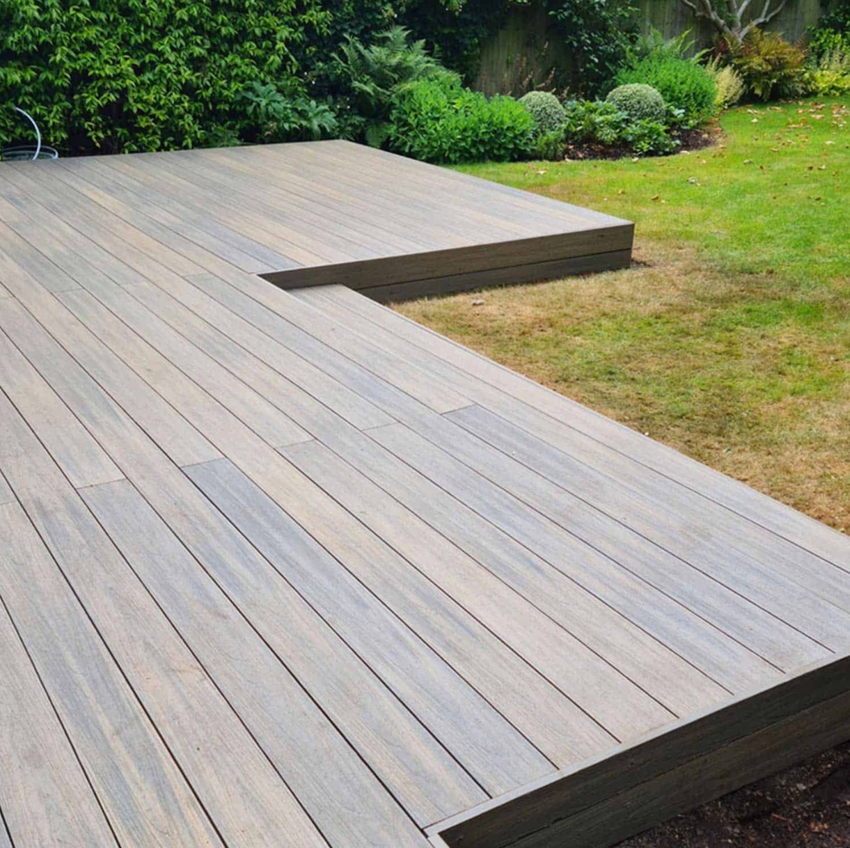 Wooden deck