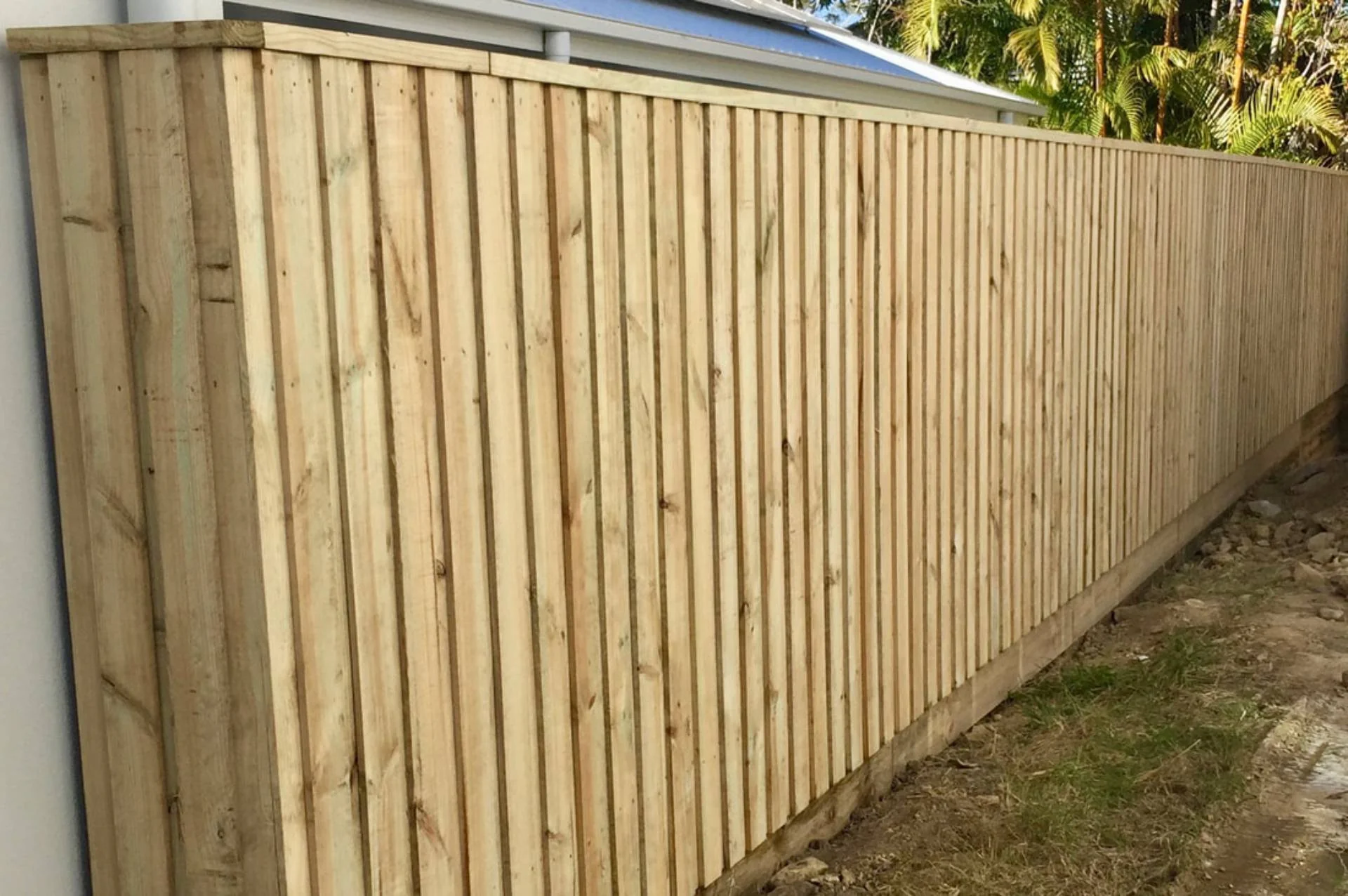 Timber fence