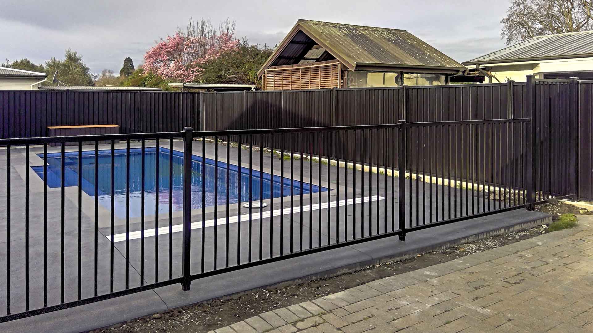 Pool fence