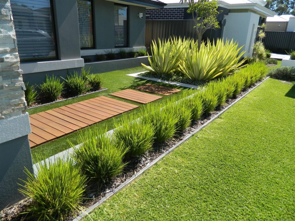 Residential landscaping project